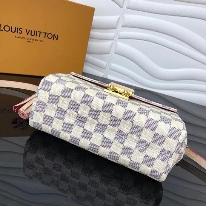 Louis Vuitton CROISETTE Handbag Damier Azur N41581